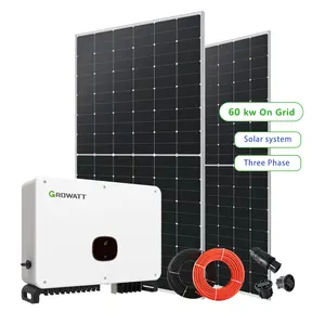 60KW Solar Energy System Industrial-Grade Generator Plant for Renewable Energy Solutions