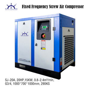 มอเตอร์สกรูแบบคงที่ 15kW 20HP พร้อม PLC VSD แรงดัน 7-12 บาร์ ควบคุมแบบสัมผัส ระบบระบายความร้อน รับประกัน 2 ปี ประสิทธิภาพสูง แบบถาวร - Product Image 3