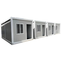 Casa Container 20FT, Casa Mobile Prefabbricata, Villa, Edificio per Uffici, Casa Container Flat Pack Altamente Conveniente