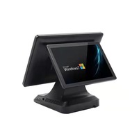 Venta caliente pantalla táctil POS Cashregister restaurante pedidos comerciales POS Checkout Terminal System imprimir recibos todo en uno