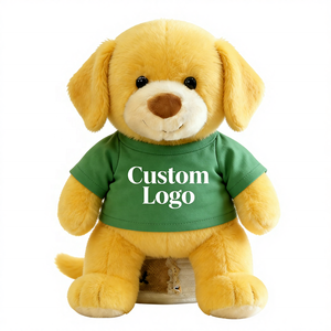 Muñecos de Peluche de Animales Personalizados al por Mayor de Fábrica OEM/ODM, Logotipo Personal Impreso/Bordado en Camisetas, Juguetes de Peluche - Product Image 1