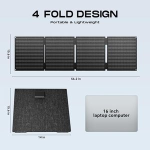 Panel Solar Portátil de 100W, IP68 Impermeable, 100 Vatios, 20V, Plegable, >23% de Alta Eficiencia - Product Image 2