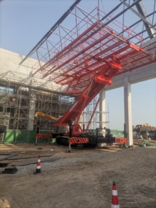 Crawler Reverse Ceiling Aerial Work Platform | Diesel <b>Powered</b> Fully Hydraulic High Altitude Construction Lifter - Product Image 3
