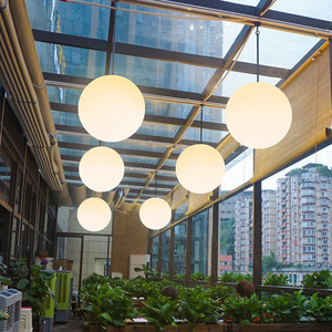 Cinetica LED Lifting Ball RGB colorato DMX512 controllo corpo in alluminio con materiale plastico Wedding Stage Lighting - Product Image 4