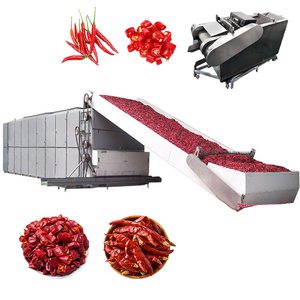 Washing Drying Production Line for Whole Chili <b>Chopped</b> Chili Dehydration Food Grade Industrial Pepper Processing <b>Machinery</b> - Product Image 1