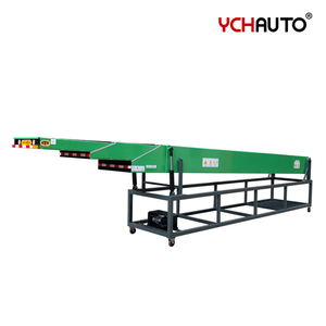 Telescopische bandtransportband voor logistiek, industrieel gebruik, draagbaar, voor vrachtwagens, laden en lossen, met noodstop voor magazijnen, 2025 model. - Product Image 2