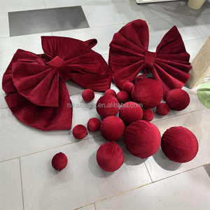 NIKA Big Velour fiocco sovrapposizioni di maternità <span class=keywords><strong>sfondi</strong></span> di genere della ragazza rivelano fondali con fiocco rosa nastro di nozze <span class=keywords><strong>sfondi</strong></span> da Studio - Product Image 3