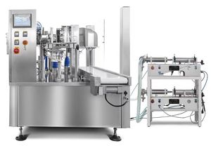 Machine d'emballage verticale pour sachets à fermeture éclair pour ailes de poulet polyvalentes, pattes de poulet, saucisses, calamars, essence de poulet, saury, cornichons et cuisses de poulet - Product Image 5