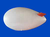 Ballon gonflable géant personnalisé d'hélium volant de dirigeable publicitaire en PVC pour l'extérieur