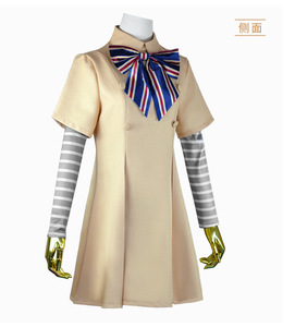 เครื่องแต่งกายคอสเพลย์ภาพยนตร์แนวสยองขวัญเมแกนหุ่นยนต์ชุดฮาโลวีนชุดเต็มตัวติดโบว์ - Product Image 3