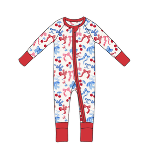 Kotak Misteri Piyama Bambu Siap Kirim Grosir, Model Acak, Zippy Baby Bamboo Zippy dengan Manset Lipat, Blind Box - Product Image 1