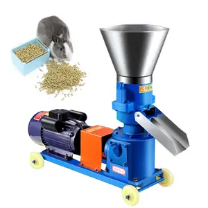 Goat Animal Sheep Feeds Pellet Maker Chicken Food Pallet Making Machines Farm Home Use Mini Pellet