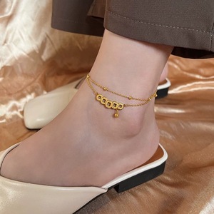 YL papillon gland nu cheville Style coréen femmes Sexy Internet célébrant bijoux Simple or Rose Niche Design tendance troisième - Product Image 3