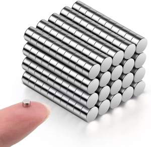 N52 Neodymium דיסק מגנטים 4mm 5mm 6mm 8mm 10mm קוטר x 0.5mm 1mm 2mm 3mm - Product Image 3
