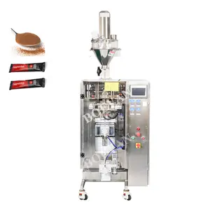 Factory Vertical Packaging Bagging Machine VFFS For Stick Bags 3/4 Side Sealing Bags Applicable For Solid Juice Coffee Powder