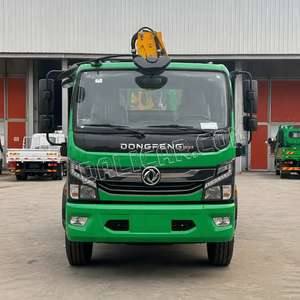 Camion de dépannage Dongfeng 42 à 6 roues, 5 tonnes, 6 tonnes, avec grue, pour le sauvetage routier, prix avantageux - Product Image 2