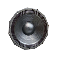 Subwoofer haute puissance de 18 pouces 4000W avec un aimant simple de 330 mm et une bobine vocale de 6 pouces, haut-parleur audio professionnel.