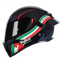 Helm Motocross Off Road Ukuran L Full Face Dual Visor Bersertifikasi DOT Lapisan Dalam Dapat Dilepas untuk Pengendara Motor Trail Enduro Dewasa OEM ODM