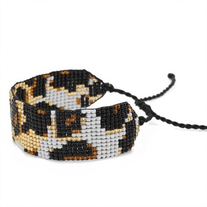 MI-S190102 Moyamiya Miyuki <span class=keywords><strong>Hamsa</strong></span> Frida bohemio hecho a mano de <span class=keywords><strong>la</strong></span> joyería pulsera étnica - Product Image 2