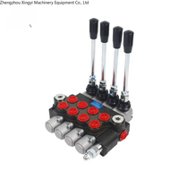 Vanne de commande hydraulique 40 litres, commande de frein 4 essieux, pression maximale 250 bars