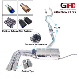 โดยเฉพาะสำหรับ X3 <span class=keywords><strong>2016</strong></span> BMW F25ระบบไอเสีย GFC catback valvetronic ท่อไอเสียสำหรับเสียงรถสปอร์ต - Product Image 6