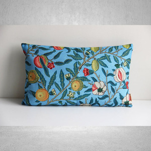 Elegant Herb Plants Ancient Illustrations Pillow Cover - Nature Botanical <strong>Cushion</strong> Cover <strong>Beige</strong> Lumbar Rectangle Pillow Cover - Product Image 3