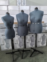 Mannequin factice réglable en plastique pour le haut du corps