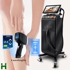 Hot Sale Super 808 Diode Laser Painless 808nm Diode Laser Hair Removal Machine Triple Wave Laser Hair Removal