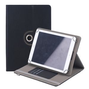 Étui universel pour tablette professionnelle de 10 pouces avec grande pochette pour documents et trois emplacements pour cartes, housse portable - Product Image 1