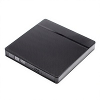 Kit Unità Ottica Esterna USB 3.0 Multi-Interfaccia per DVD-RW con Cache da 1MB, Caricamento a Disco Tipo Sucker, Universale per Dispositivi Mobili - Spedizione dalla Cina