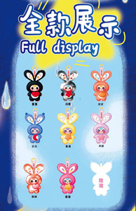 Caja Sorpresa Oficial de Peluche de PVC de la Ciudad de los Conejos de Tres Lirios V3, Juguetes Coleccionables Misteriosos - Product Image 4