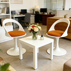 Sillón Moderno Minimalista de Fibra de Vidrio para Sala de Estar, Oficina en Casa y Uso en Hoteles, Mueble Duradero para Interiores y Exteriores - Product Image 1