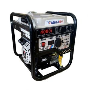 Generador Inverter Portátil de Gasolina Monofásico de 3kW 4kW 3000W 4000W con Marco Abierto, Tanque de Combustible de 10L y Arranque por Retroceso - Product Image 1