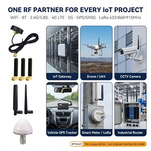 Câble <span class=keywords><strong>coaxial</strong></span> Pigtail E-comm RP Mâle avec prise vers N Femelle traversant le panneau, RG316, 15 cm, pour <span class=keywords><strong>modem</strong></span> Wi-Fi sans fil - Product Image 2