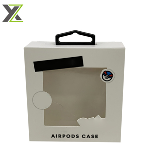 Tùy Chỉnh In Giấy Bao Bì Hộp Cán Bóng Dập Nổi Với PVC Cửa Sổ Nhựa Móc Áo Cho Người Tiêu Dùng Điện Tử - Product Image 3