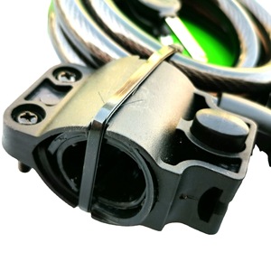 Jinjian Bicycle <b>Cable</b> <b>Lock</b> 1.5M Steel Wire Key <b>Lock</b> For Mountain Bike Anti Theft Security - Product Image 3