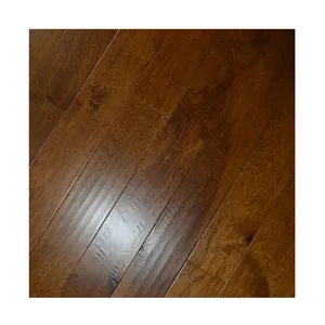 Dijual lantai kayu fitting Hickory lebar galway HDF direkayasa lantai kayu