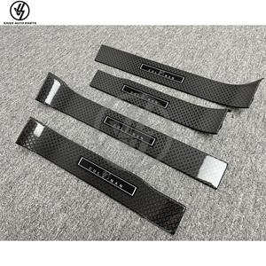 Carbon Fiber Door Sills for <b>Rolls</b> Royce Cullinan Replacement Out Door Sill Threshold with LED Plate Cover Panel Body <b>Kits</b> - Product Image 5