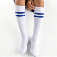 Chaussettes de football pour enfants, épaisses, respirantes, antidérapantes, absorbant l'humidité, à séchage rapide, en polyester éponge, chaussettes de sport
