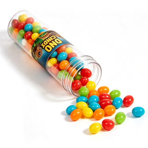 BESTAR - Juguete de Dinosaurio de Plástico Personalizado para Niños, Bola de Caramelo con Diseño de Dinosaurio, Caramelo Duro de Sabor Dulce y Colorido, HALAL, Venta al por Mayor - Product Image 2
