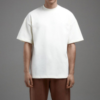 Camiseta de Manga Corta para Hombre, Diseño OEM 2025, 240g, Estampada, Logotipo Personalizado de Alta Calidad, 100% Algodón, Estilo Urbano Oversize