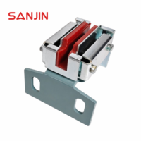 Patins de guidage pour cabine d'ascenseur, patins de rail coulissant pour cabine de passagers, pièces de rechange robustes pour ascenseur, remplacement 90*10/16 KONE Lift Hotel