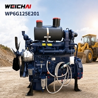 Mesin Loader SCDC Weichai WP6G125E201 92kW 2000RPM, Mesin Diesel untuk Alat Berat Konstruksi, Pasokan Pabrik untuk Loader Konstruksi