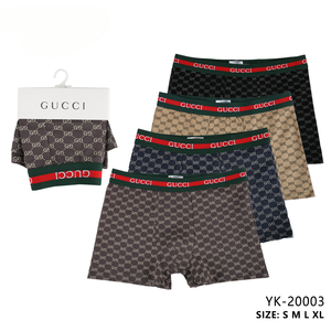 Men's High Rise Boxer Briefs Soft Cotton Extra Support Design Mid-to-Low Rise 4XL Size Good Quality Bamboo Fiber Customizable - Product Image 1