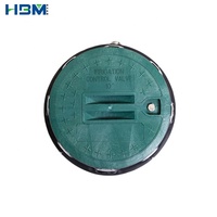 Boîte de compteur d'eau souterraine en plastique boîte de protection de valve