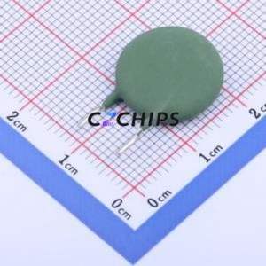 Termistor NTC DRM200D15MPD37GA0, Componente de Montaje en Orificio (THT), P=7.5mm, Resistencia de 20 Ohmios, 3200K, 4A - Product Image 2