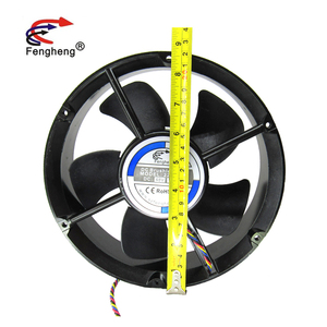 Ventilateur <span class=keywords><strong>d</strong></span>'extraction industriel à haut <span class=keywords><strong>d</strong></span>ébit <span class=keywords><strong>d</strong></span>'<span class=keywords><strong>air</strong></span> 220mm, moteur cc <span class=keywords><strong>12</strong></span> <span class=keywords><strong>volts</strong></span>, cadre métallique, ventilateur de refroidissement à flux Axial, 24V, 48V, 22060mm - Product Image 1