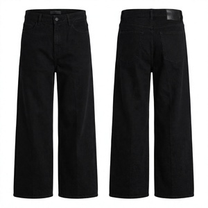 Jeans Vintage de Estilo Urbano para Hombre, Corte Regular, Mezcla de Poliéster/Algodón, Denim Desgastado, Rectos, Oscuros, de Secado Rápido y Ligeros - Product Image 1