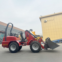 Günstiger EPA-Motor-Radlader, Diesel-Minilader, 1000 kg Kleinradlader