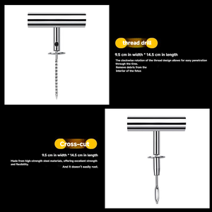 Kit de réparation de <span class=keywords><strong>pneus</strong></span> de haute qualité à vente chaude, 148 pièces | Kit de réparation de <span class=keywords><strong>pneus</strong></span> d'urgence pour motos, voitures, camions <span class=keywords><strong>et</strong></span> VUS - Product Image 4